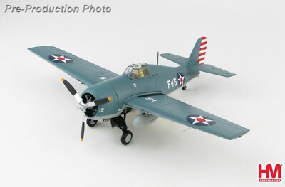Grumman F4F-3 Wildcat Edward H. Butch O'Hare VF-3 Tomcatters Hobbymaster HA8904