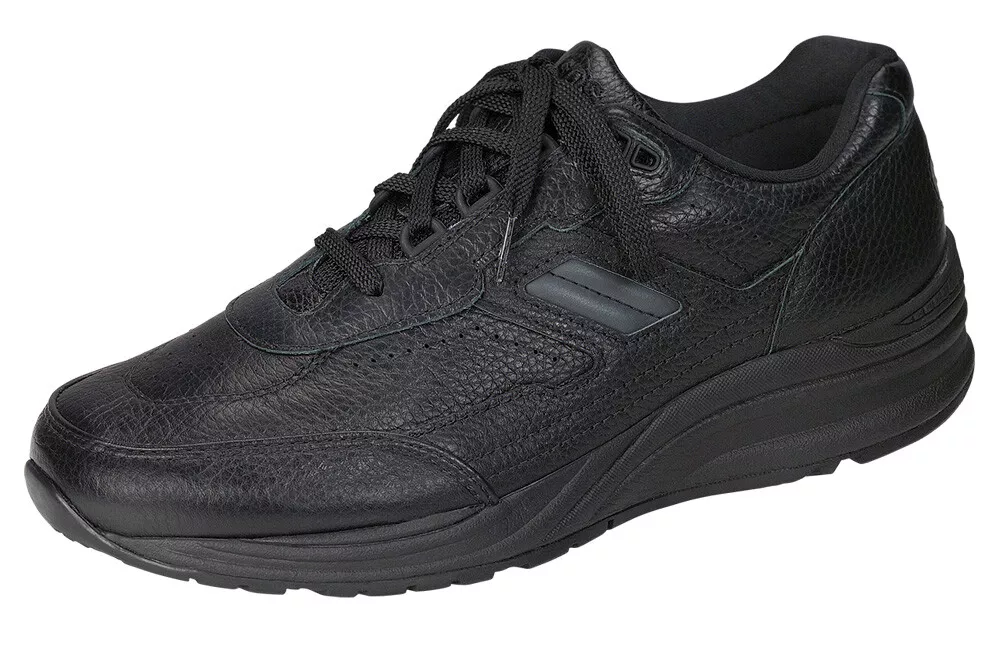 Sas journey mens hotsell black leather shoes