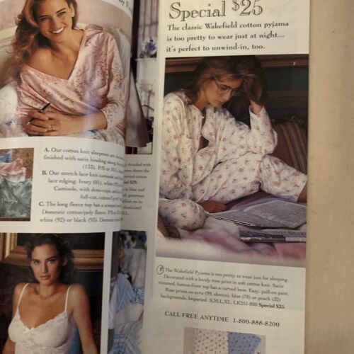 Victoria's Secret Katalog, Nr. 10 MARGARET STREET SOMMER 1992, STEPHANIE SEYMOUR - Bild 11 von 12