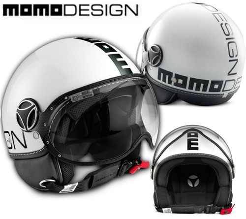 OFFERTA CASCO JET MOMO CLASSICO BIANCO MOMO DESIGN JET DEMI | eBay