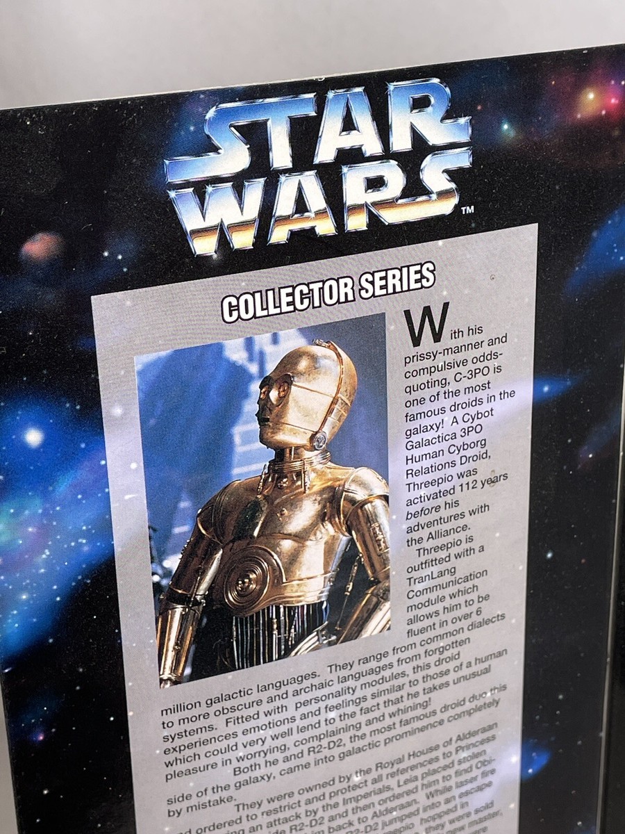 C-3PO 1997 Star Wars Collector Series 12 Inch Figure NEW C-3PO 1997 Star Wars Collector Series 12 Inch Figure NEW