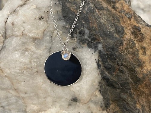 Clogau Silver & 9ct Rose Gold Celebration June Birthstone Pendant £120 off