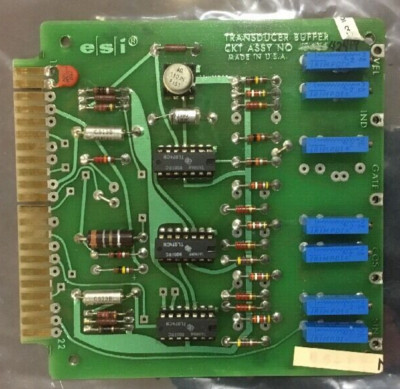 ESI CKA 42419 Transducer Buffer Board for ESI 4400 Laser Trimming System