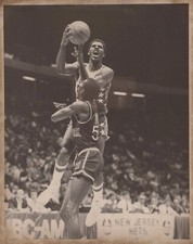 Buck Williams - NBA Nets 1981   Basketball Sport Press Original Photo K 357