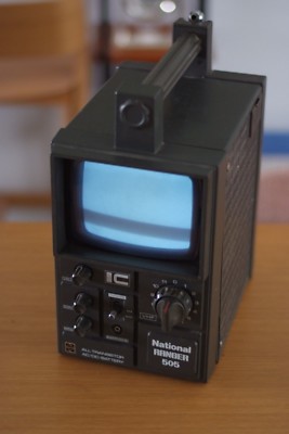 Vintage National IC COMMANDO 505 TV 1970's, Working, Japan Made