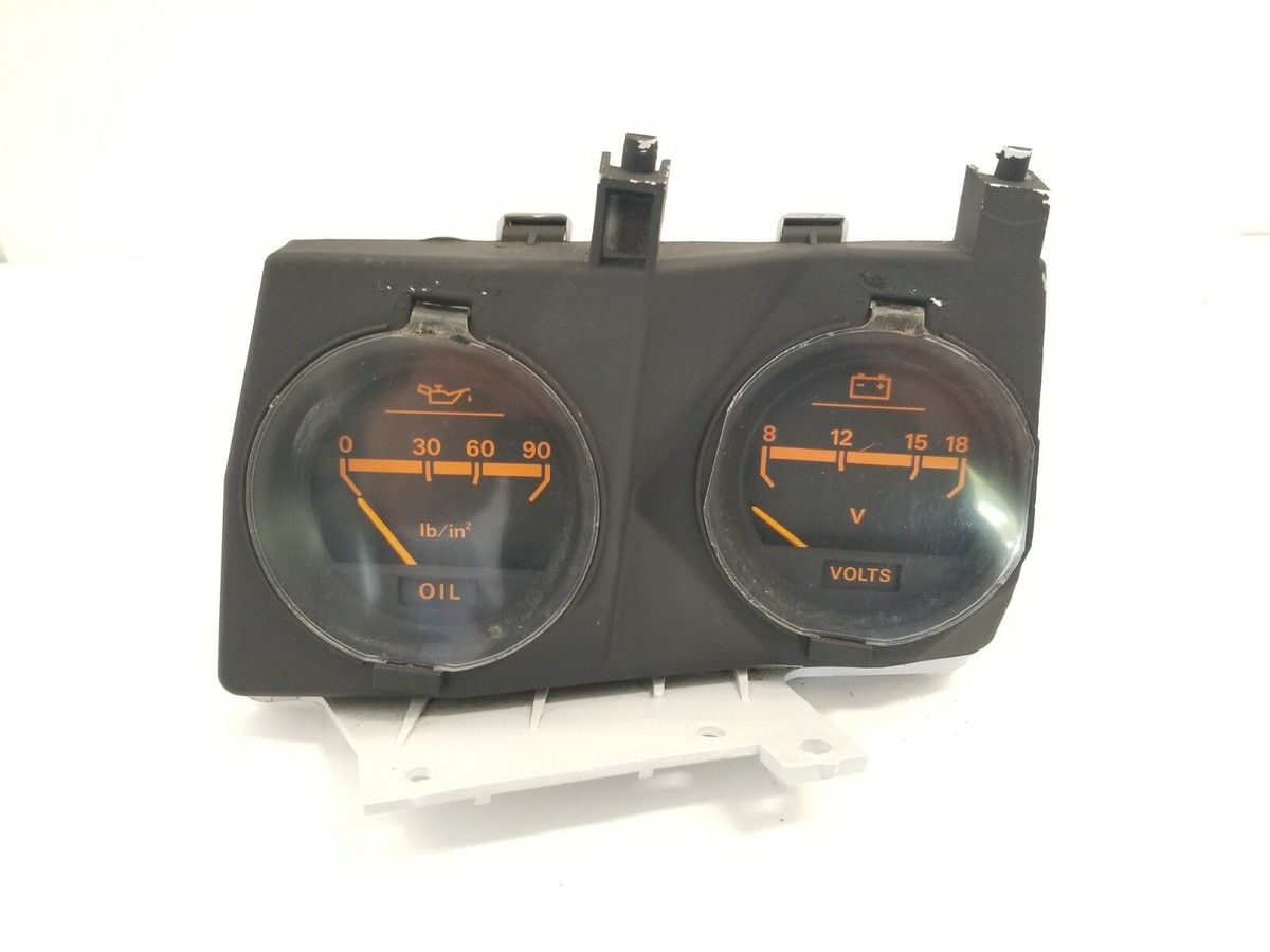 1984-1986 Nissan 300zx Oil Pressure & Battery Volt Meter Gauge