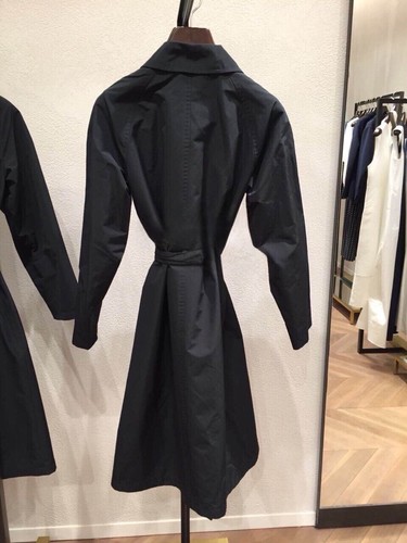 New Authentic Max Mara MaxMara Ombra Wrap Coat Coats Jacket Cloth US4 Black - Picture 3 of 17