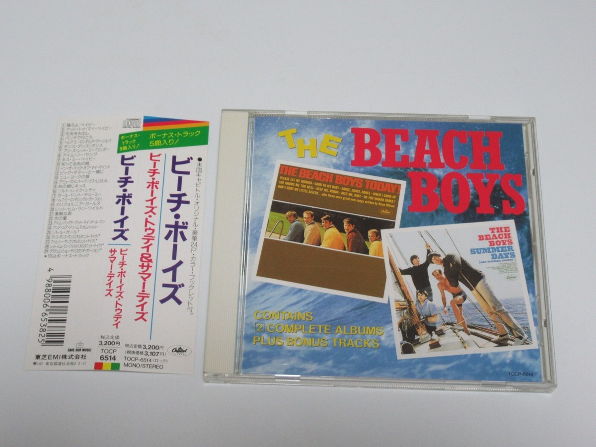 THE BEACH BOYS TODAY! / SUMMER DAYS (AND SUMMER NIGHTS) JAPAN CD 