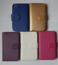 Book style PU leather case, cover to fit ipod Touch 4th Gen - A1367