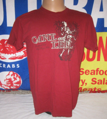 TWO BROTHERS Brewing Co Cain Ebel Hopped Up Red Rye Ale T Shirt Men's LRG BEER