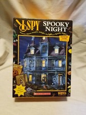 Briarpatch I SPY Spooky Night Memory Game Scholastic Made in USA