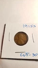 1915 S LINCOLN WHEAT PENNY CENT CHOICE VERY FINE