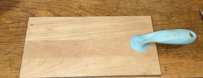Bodum Wooden Board Cutting? Bread? With Aqua Plastic Handle