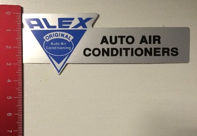 Aufkleber/Sticker: ALEX - Original Auto Air Conditioning (050316164)