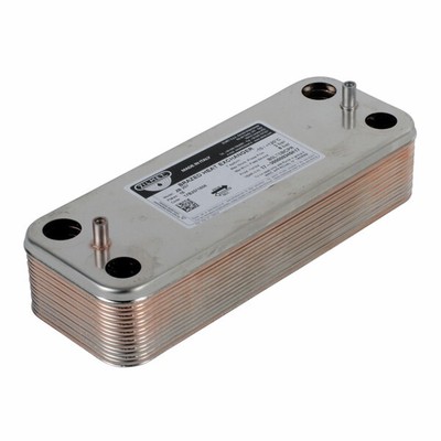 Échangeur Sanitaire à Plaques 16 Plaques - Pièce Détachée Chaffoteaux Référence 65116537