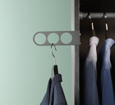 Cintre de voiturier IKEA KOMPLEMENT, gris foncé, 17x5 cm / 6 3/4" NEUF - Orig...