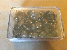 Set Of Decotacks Upholstery Chair Pins W/ Antique Gold Tone Finish, New Sealed