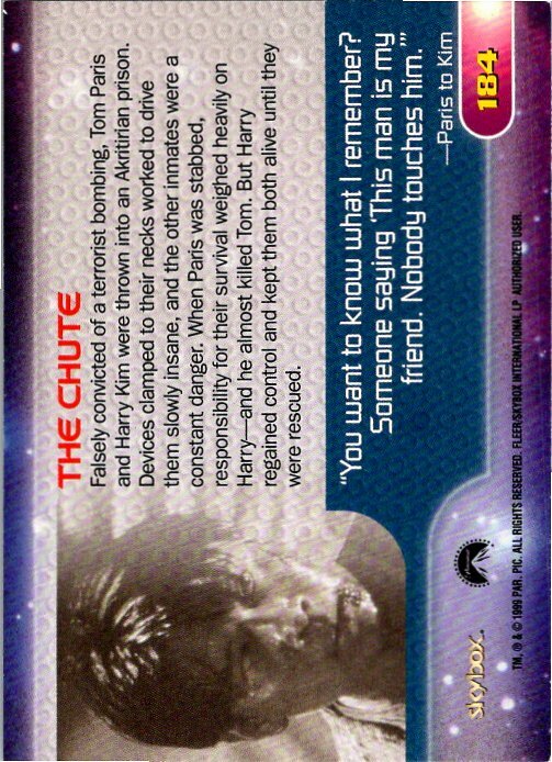 1999 Skybox Star Trek Voyager Closer To Home - PICK / CHOOSE YOUR CARDS - Picture 13 of 157