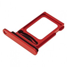 Sim Tray For Apple Iphone 13 Side Card Adapter Replacement Red