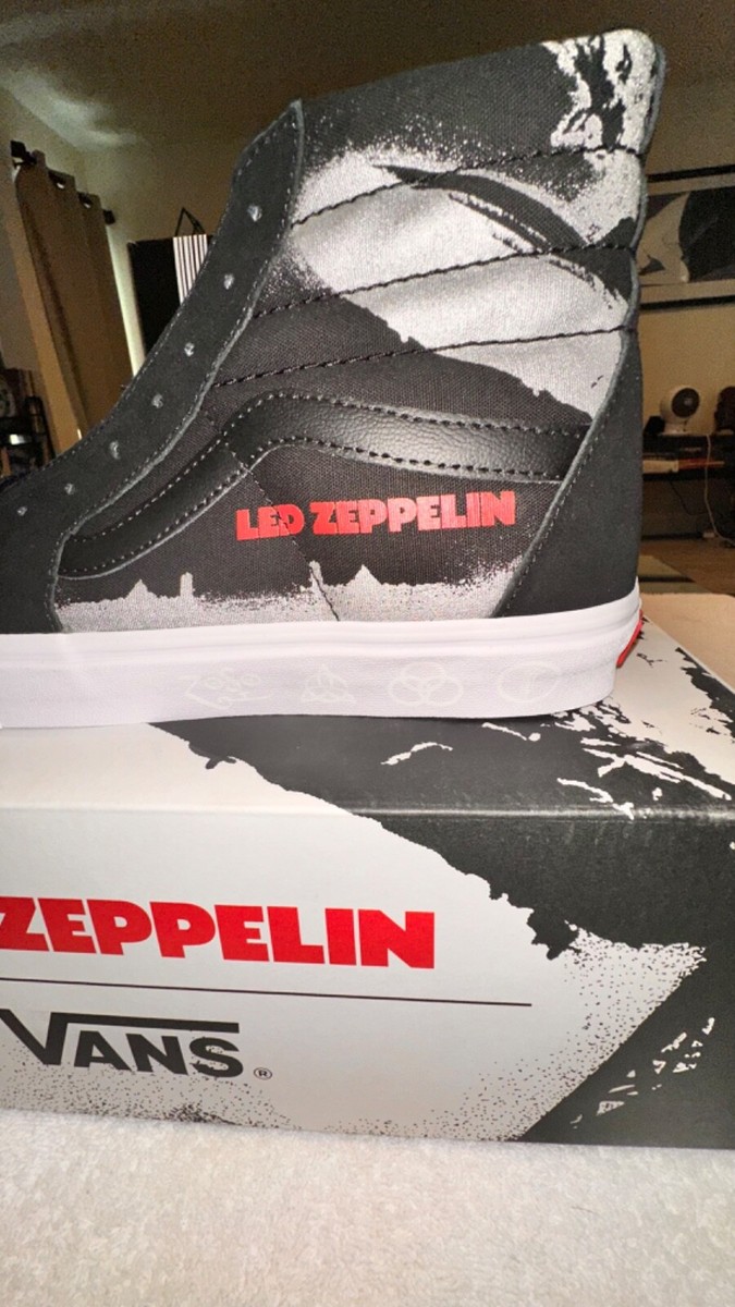 Size 11 - VANS Led Zeppelin x SK8- High 50th Anniversary, Brand