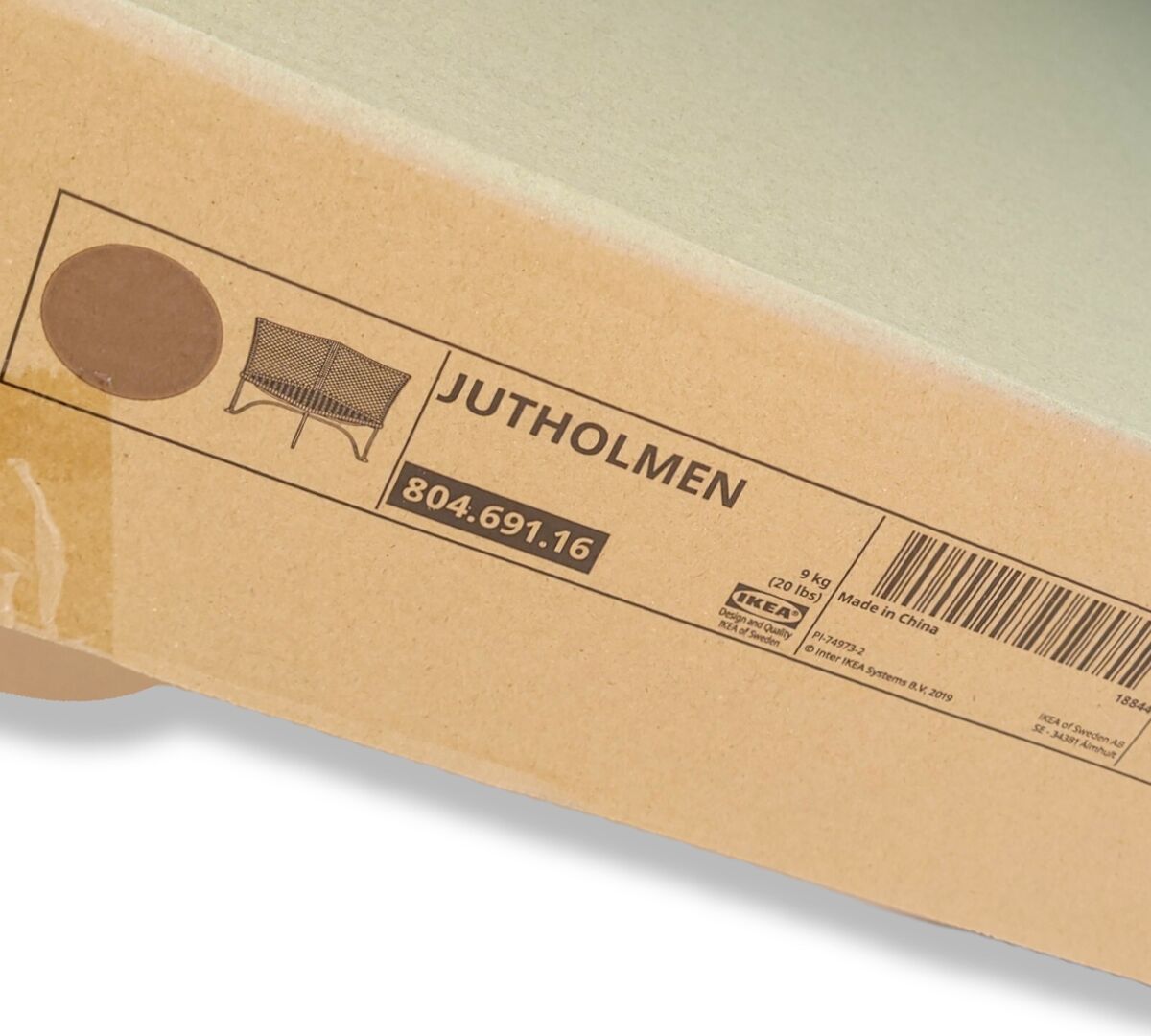 IKEA JUTHOLMEN Corner section, outdoor, dark gray-brown IKEA JUTHOLMEN Corner section, outdoor, dark gray-brown