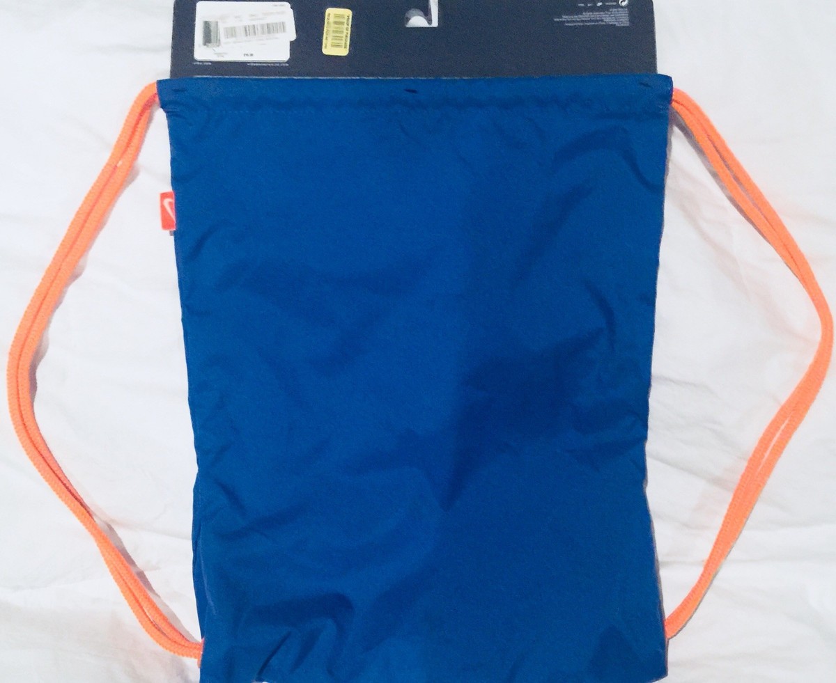 Nike Royal Blue Book Bag Backpack With Aqua Polka Dots-NEW With Tags | eBay