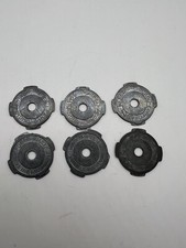 Lot of 6 Vintage 45 RPM Metal Adapter Webster Chicago Corporation 