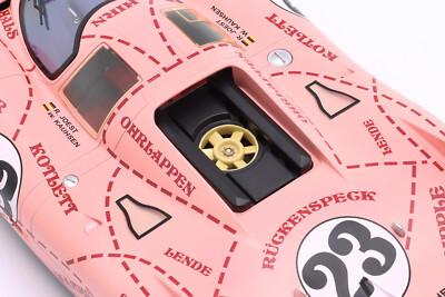 Maquette Werk83 Porsche 917/20 Martini N23 1971 - échelle 1/12 - Rose - Neuve