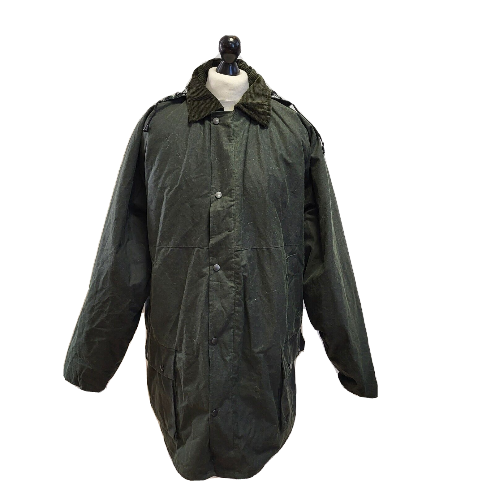 Greenbelt Waxed Jacket Green Uk Men's 5XL OO249 eBay