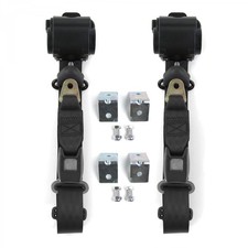 1971 - 1974 Standard 3pt Bk Seat Kit Wbrackets-2 Belts 1971 - 1974 Standard 3pt Bk Seat Kit Wbrackets-2 Belts