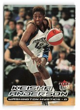 2000 Ultra WNBA #101 Keisha Anderson Rookie Washington Mystics RC