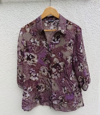 Bluse, Gerry Weber, violett-grau, Gr. 40/42