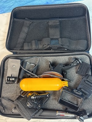 GoPro Accessories Kit W/Zipper Hard Case  (E)