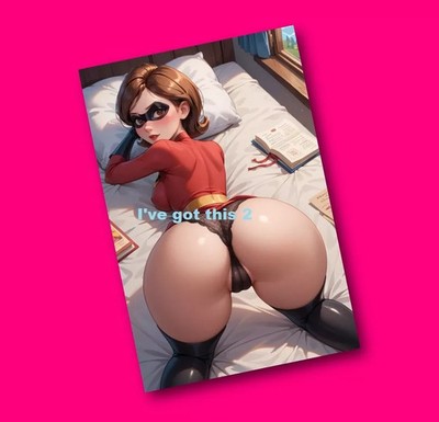 Kühlschrankmagnet Helen Parr Elastigirl Die Unglaublichen Sexy Anime Art 5432 a