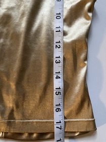 Aubade Camisole Champagne  XL Lace Trim, Nylon French Elegant READ. Measurements