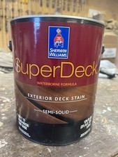 1 Gallon Sherwin Williams Super Deck Semi-Sol...