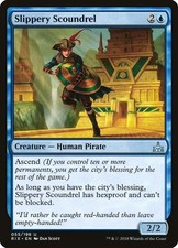 [MTG] Slippery Scoundrel (055) (RIX) LP-HP