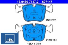 Ate 13.0460-7147.2 Bremsbelagsatz für Scheibenbremse Bremsbelagsatz für BMW 