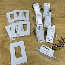 USED 7 x TP-Link Kasa Smart Switch HS200 with faceplates