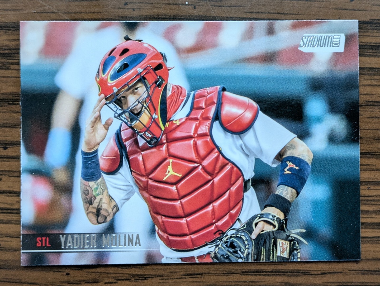 Yadier Molina - 2021 Topps Stadium Club #86 Image Variation - St Louis Cardinals