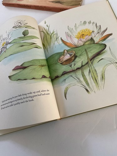 Thumbelina Hans Christian Anderson, Illus. By Adrienne Adams 1961 Hardcover Book - Picture 5 of 6