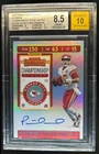 2019 Contenders Patrick Mahomes II Veteran Championship Ticket Auto /5 BGS 8./10