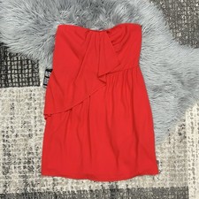Express Women’s Red Strapless Mini Dress Size 6 New With Tags ($69.90)