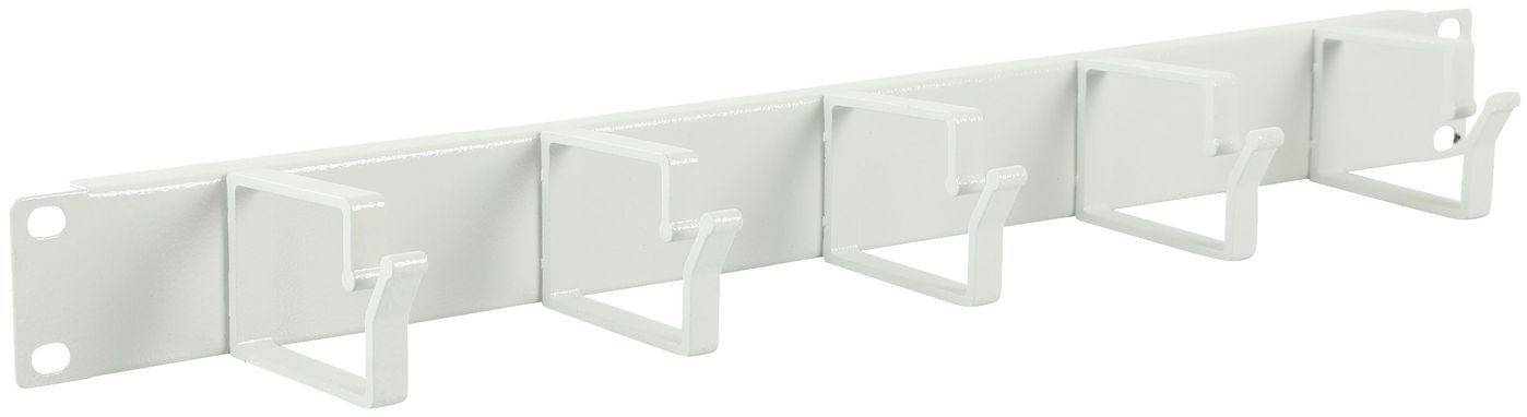 Lanview RAO100WH 1U 19"" CABLE ORGANIZER PANEL.