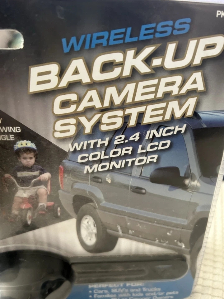 Peak Performance Wireless Back-Up Camera #PKC0RA w 2.4" Color LCD Monitor Sealed - Image 2 of 4