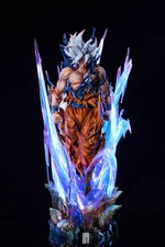Iron Curtain Studio Son Goku Resin Ultra Instinct Figurine Statue 1/6 Presale