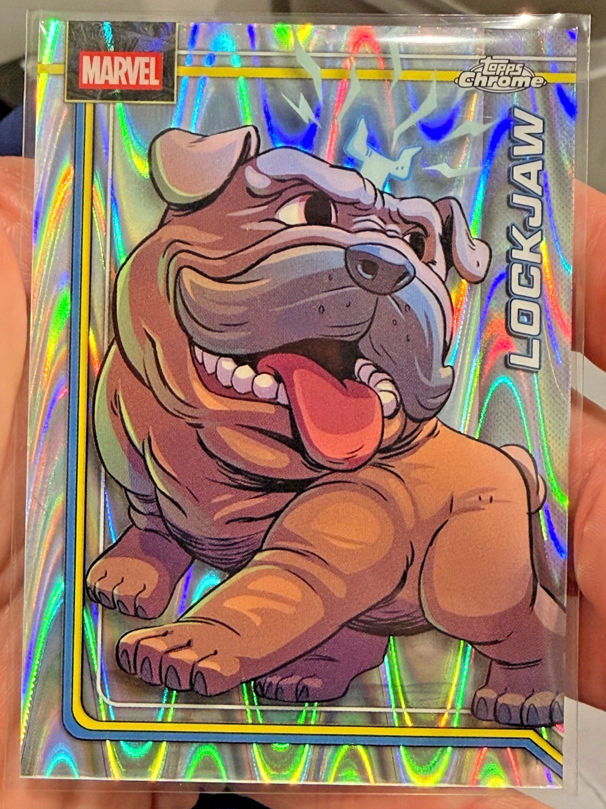 LOCKJAW #070 RAYWAVE REFRACTOR 2026 Topps Chrome Marvel