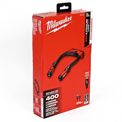 Milwaukee 2117-21 REDLITHIUM USB 400L Neck Light - New -A
