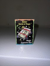 Russ Magic Trasure Trick Box Brand New In Box Vintage