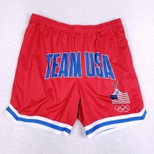 Looney Tunes Team USA Basketball Shorts Mens XXL Olympic Bugs Bunny Patriotic